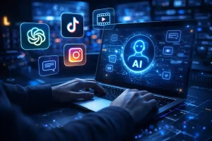 Workflow penggunaan AI untuk konten affiliate marketing