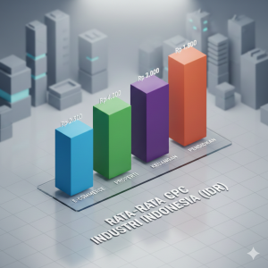 Grafik Benchmark CPC Industri Indonesia 2024