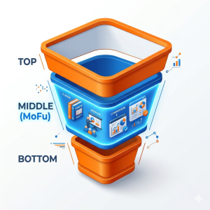 Perbedaan strategi konten ToFu MoFu BoFu dalam marketing funnel