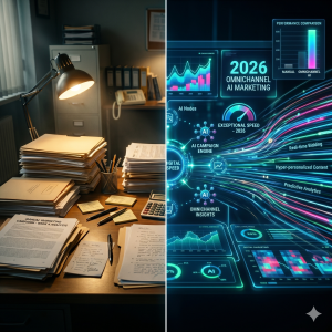 Perbandingan Kecepatan Strategi Digital Marketing Tradisional vs AI