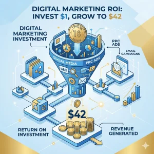 Infografis ROI Email Marketing Automation 2025