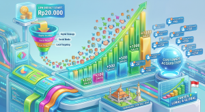 Grafik perbandingan budget iklan Instagram untuk UMKM.